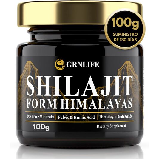 Shilajit Orgánica Pura Del Himalaya De 100g - OFERTA 2x1 POR ESTE MES